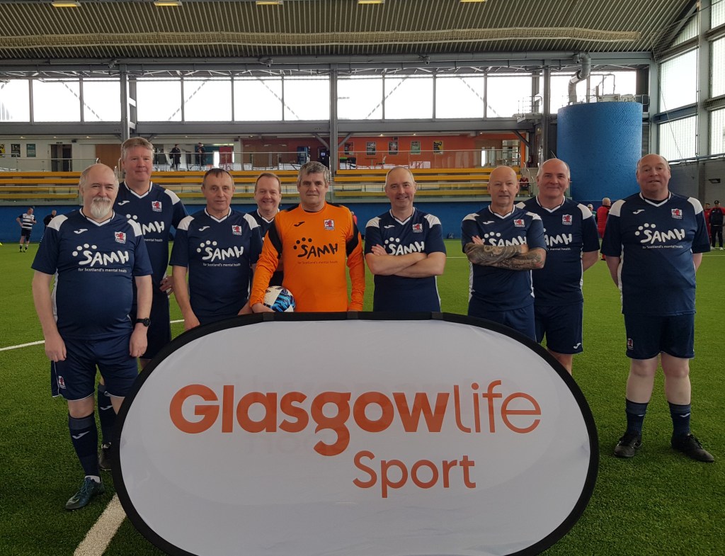 Raith Rovers Walking Football team photo