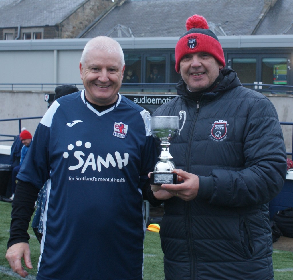 Trophy presentation.